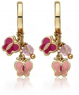 Butterflies Cluster Earring