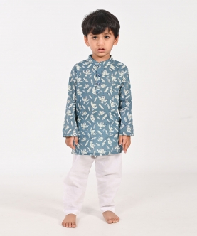 Chidiya Udd- Unisex Blue Kurta