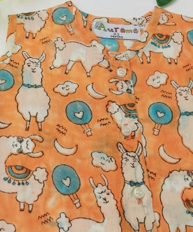 No Drama Llama- Orange Jabla