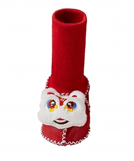 Dragon Christmas Themed Booties/Socks For Christmas Party