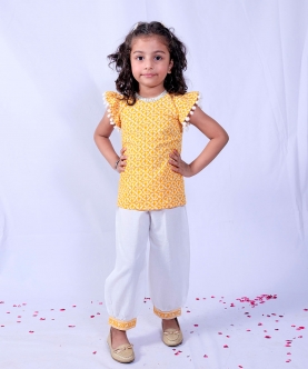 Printed Top & Trouser Set  