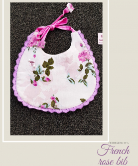 French Rose Bib
