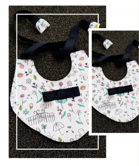 Baby Squirrel Bib