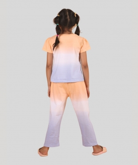 Ombre Tie Dye Pure Cotton Nightwear / Co-Ord Set